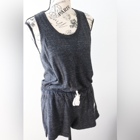 Vintage Nike Romper Womens Small Gray Racerback Activewear Gym Yoga Retro Y2K - Picture 3 of 6